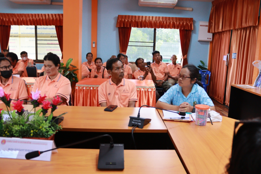 การประชุมระหว่างเทศบาลตำบลเทพสถิตกับคณะกรรมการชุมชน (ประจำเดือน ตุลาคม 2566) ครั้งที่ 2/2566