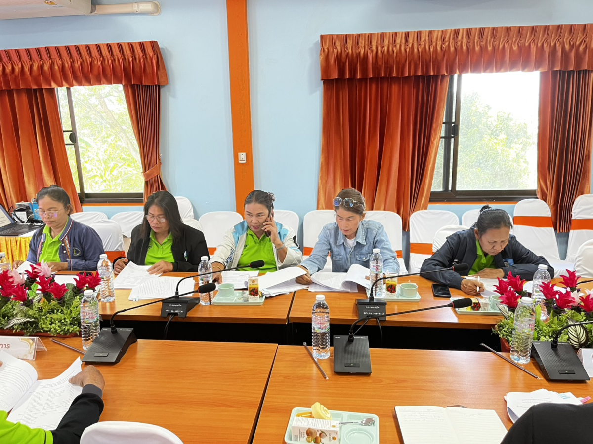 ประชุมคณะกรรมการกองทุนหลักประกันสุขภาพเทศบาลตำบลเทพสถิต ครั้งที่ 3/2569