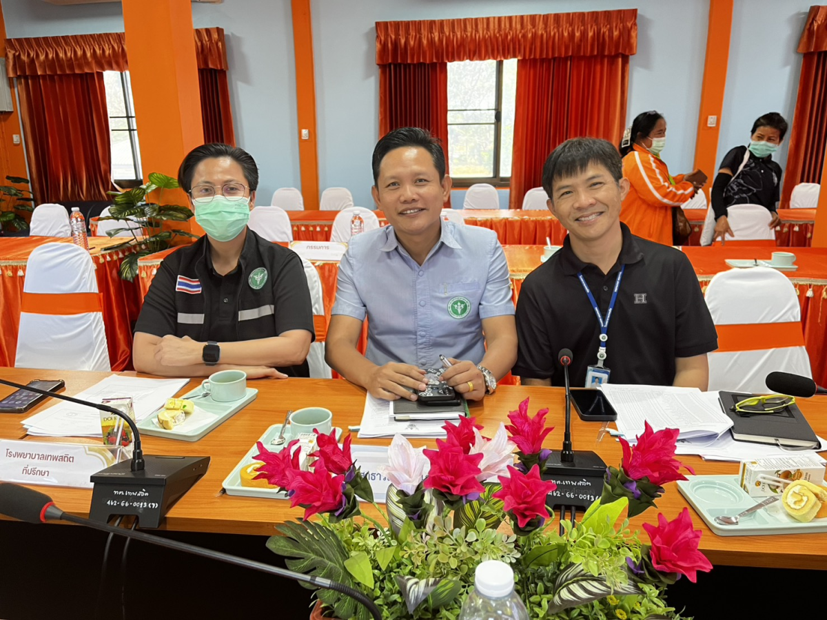 ประชุมคณะกรรมการกองทุนหลักประกันสุขภาพเทศบาลตำบลเทพสถิต ครั้งที่ 3/2569